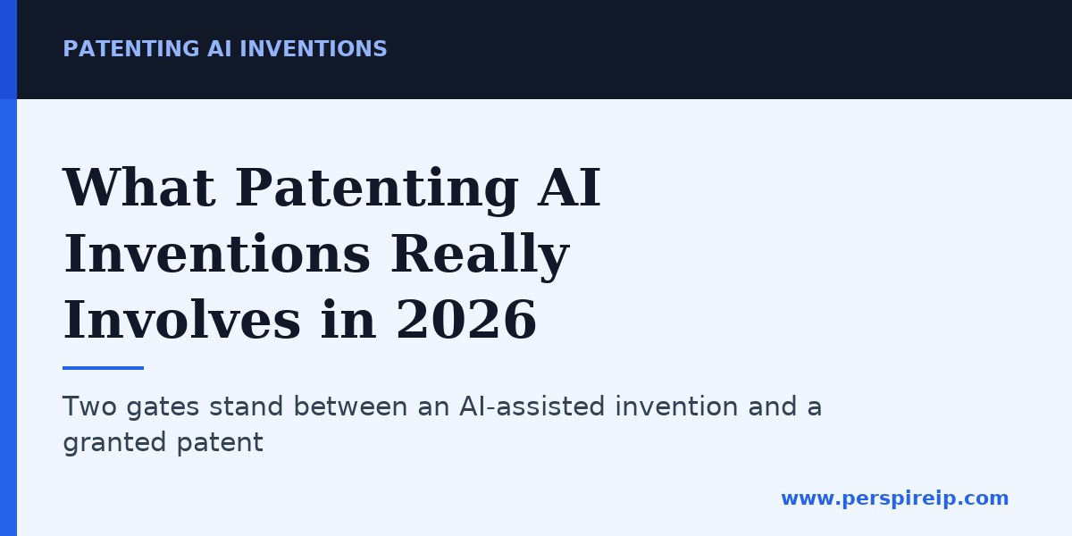 Patenting AI inventions two gates inventorship and eligibility