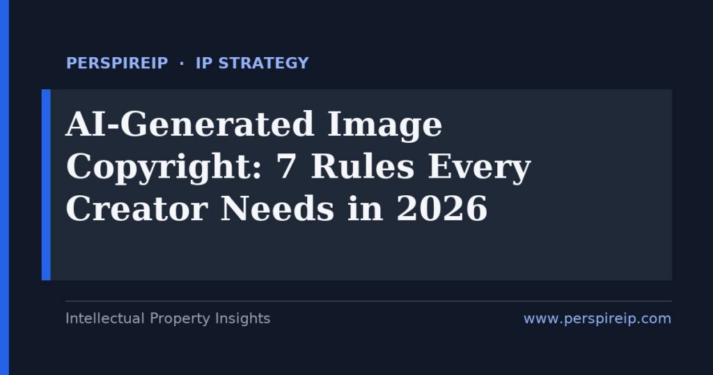 AI-generated image copyright protection decision flow