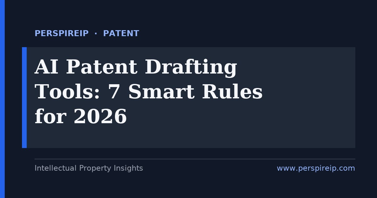 AI patent drafting tools assisting a practitioner with claims and specification
