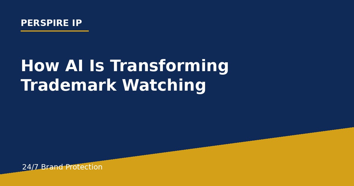 AI trademark watching dashboard scanning for brand conflicts
