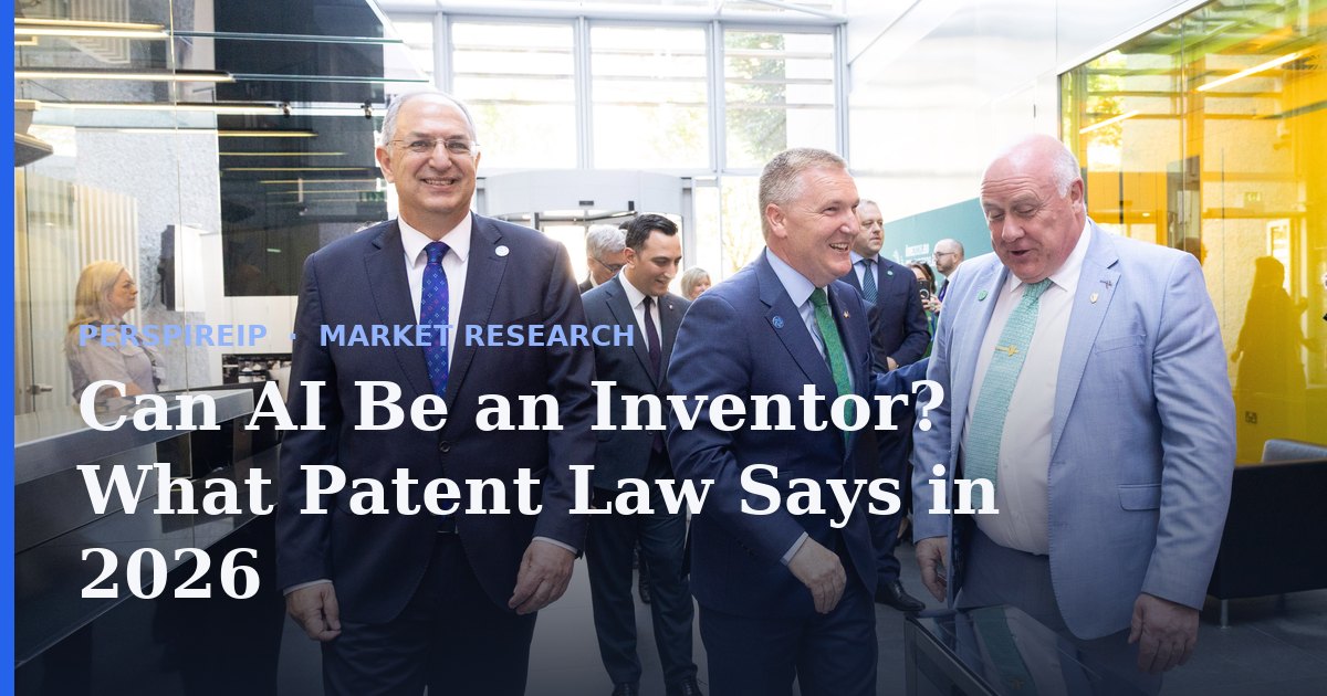 Can AI be an inventor on a patent — human inventor working with an AI system