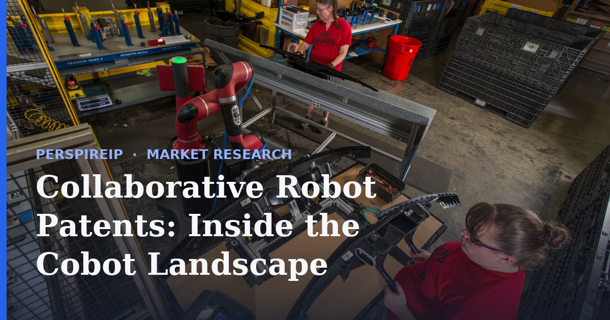 Collaborative robot patents and the cobot patent landscape