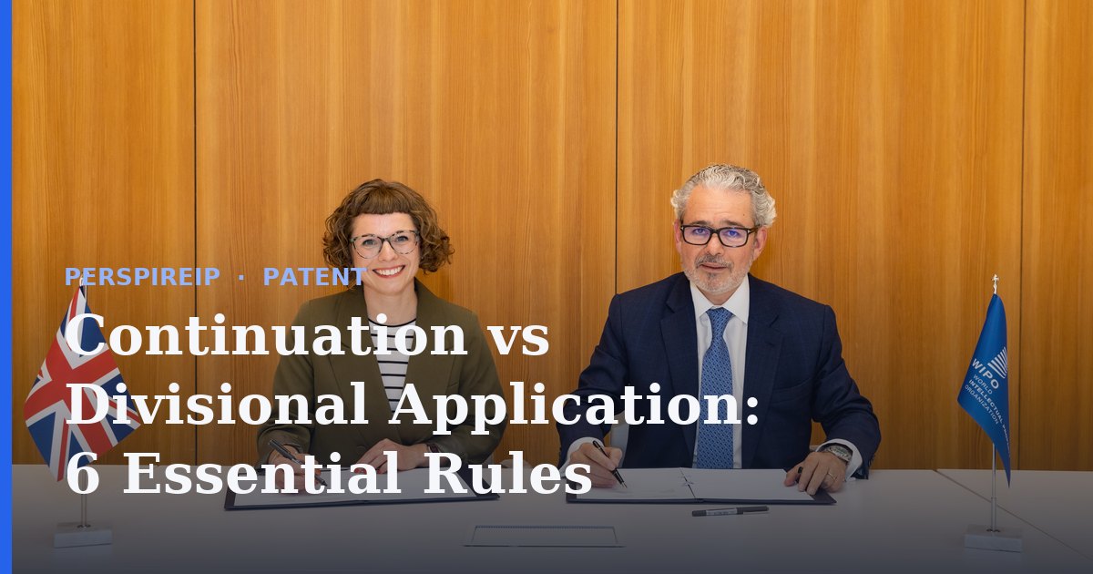 Continuation vs divisional application filing decision