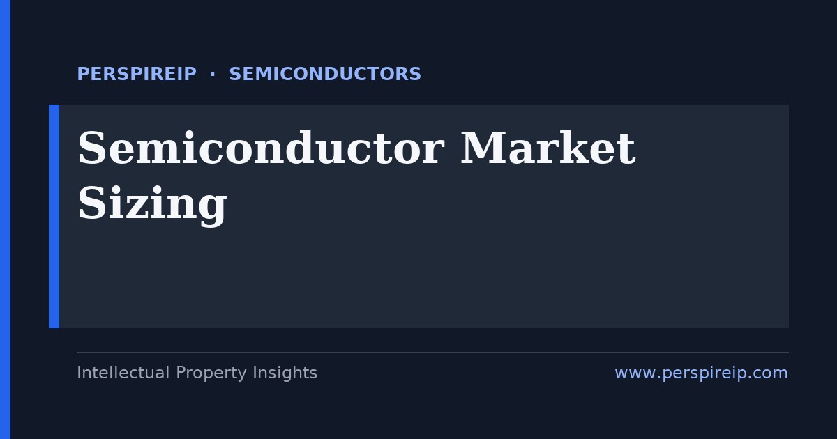 Market sizing analysis case study — semiconductor HBM TAM reconciliation — PerspireIP