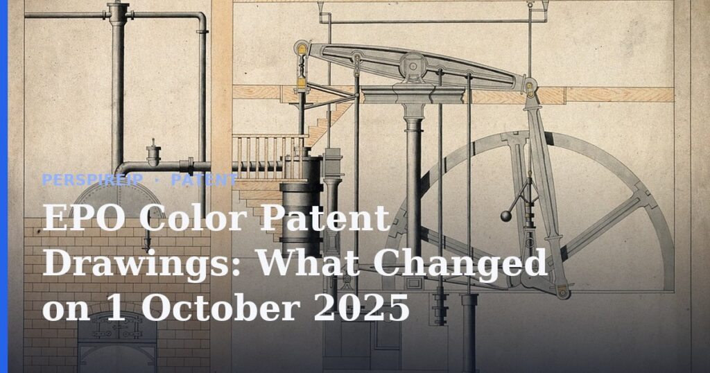 EPO color patent drawings reviewed on screen before electronic filing