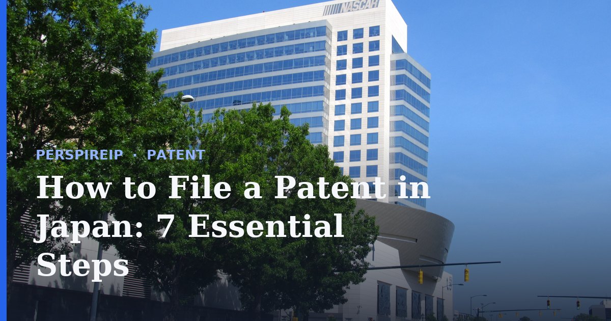 How to file a patent in Japan at the JPO