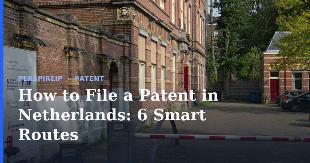 How to file a patent in Netherlands at Octrooicentrum Nederland