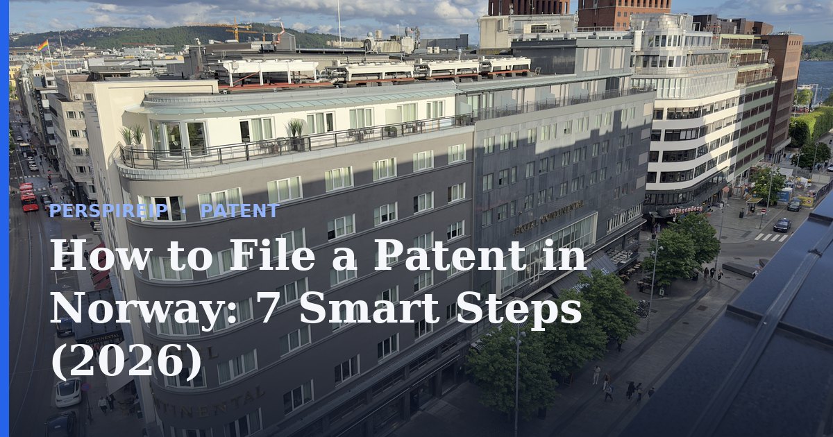 How to file a patent in Norway at Patentstyret