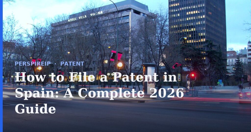 How to file a patent in Spain at the OEPM in Madrid