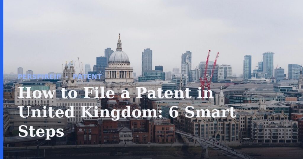 How to file a patent in United Kingdom at the UKIPO