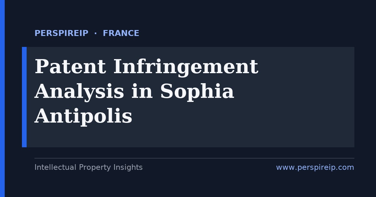 patent infringement analysis Sophia Antipolis ETSI standard-essential-patent SEP and FRAND claim charts and evidence-of-use for telecom software and semiconductor disputes heard in the specialist Paris court and the Unified Patent Court by PerspireIP
