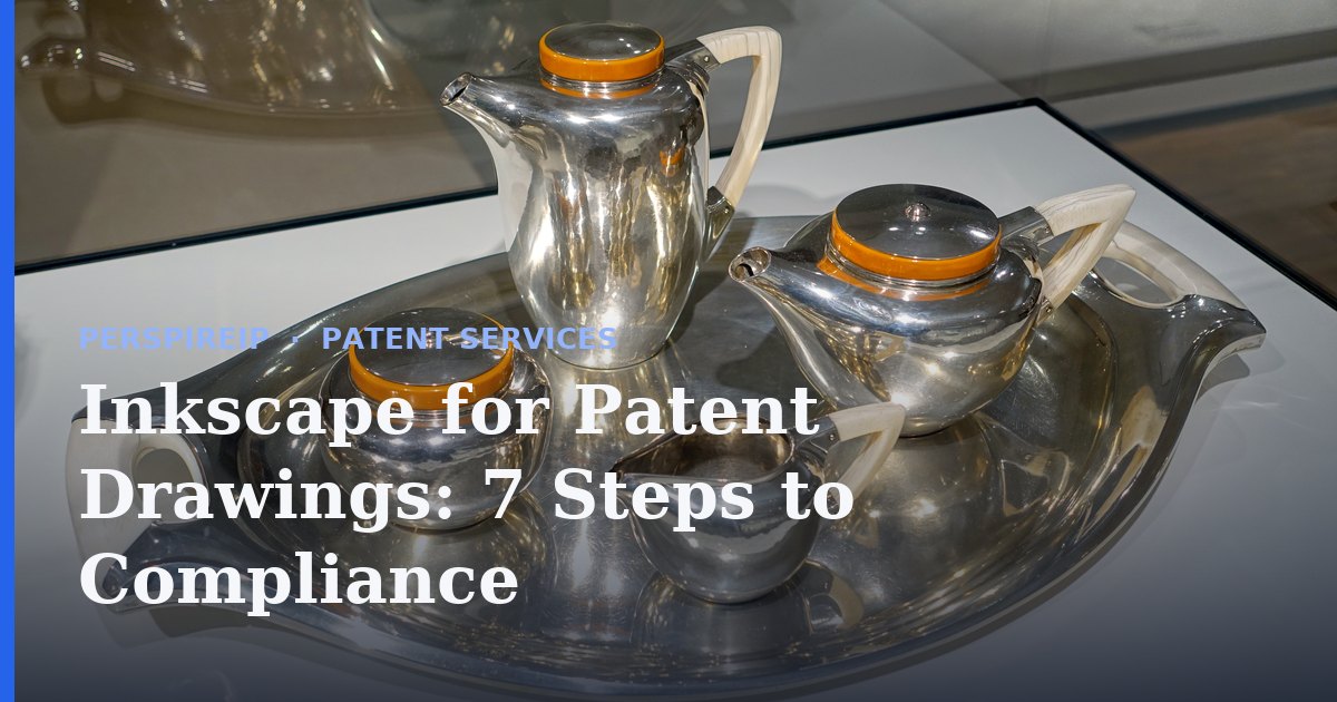 Using Inkscape for patent drawings on a designer's screen