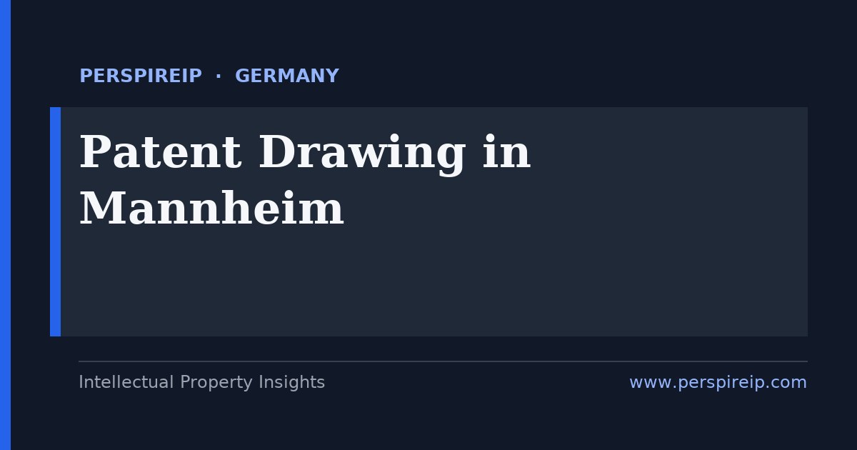 patent drawing Mannheim draftsman preparing DPMA and EPO compliant figures for an automotive filing enforced at the Landgericht Mannheim