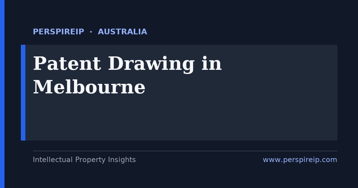 patent drawing Melbourne life-science figures prepared to the IP Australia Formalities Determination 2022