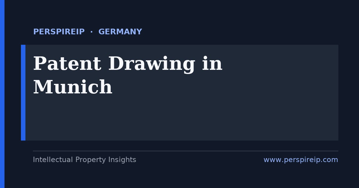 patent drawing Munich EPO Rule 46 EPC and DPMA compliant figures by PerspireIP