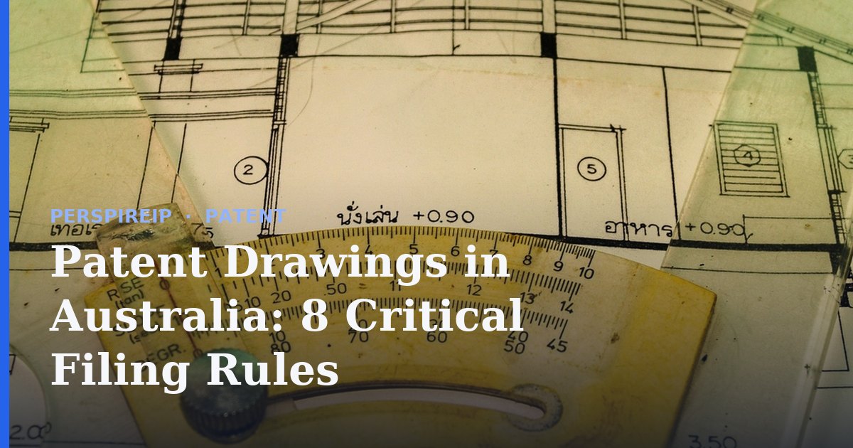 patent drawings in Australia prepared to the IP Australia Formalities Determination 2022