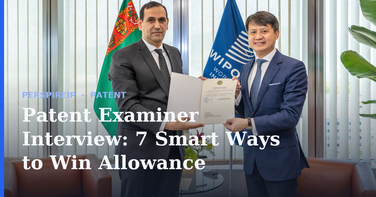 Patent examiner interview between an attorney and USPTO examiner