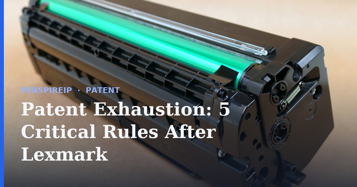 Patent exhaustion doctrine and the first authorized sale of a patented product