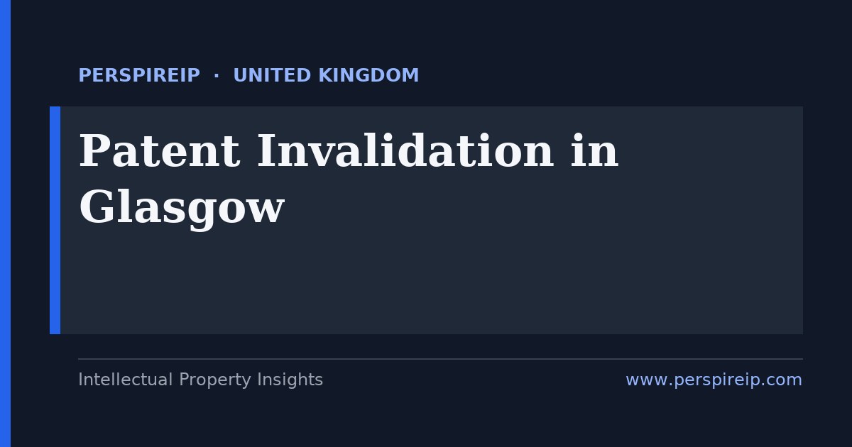 patent invalidation Glasgow small-satellite and photonics prior-art search by PerspireIP