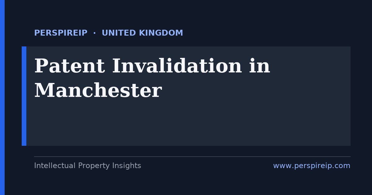 patent invalidation Manchester graphene and advanced-materials prior-art search by PerspireIP