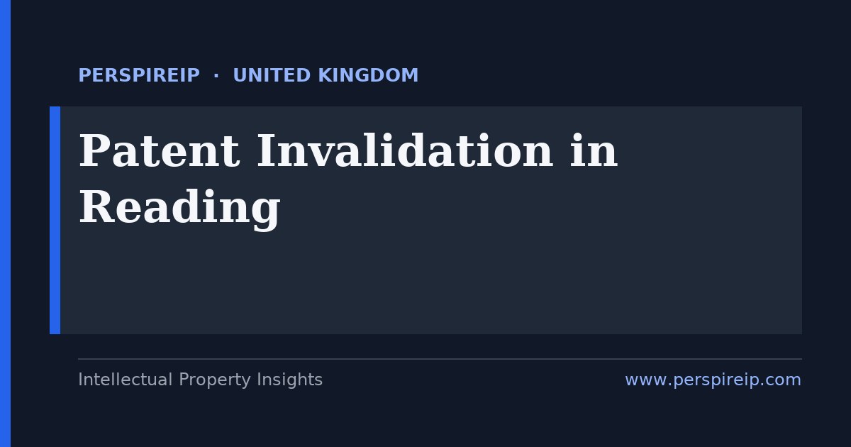 patent invalidation Reading telecom and standards-essential prior-art search by PerspireIP