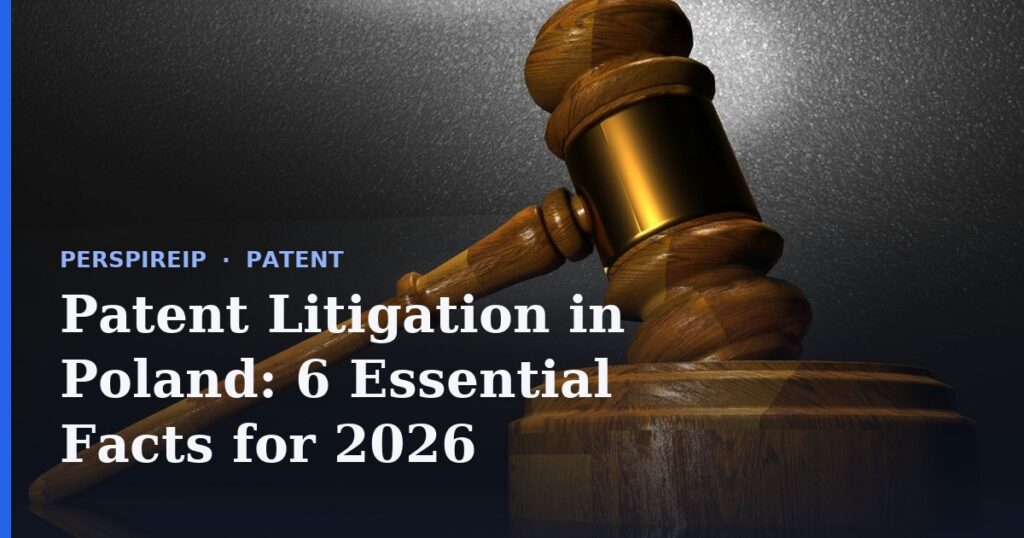 Patent litigation in Poland heard at the Warsaw regional court