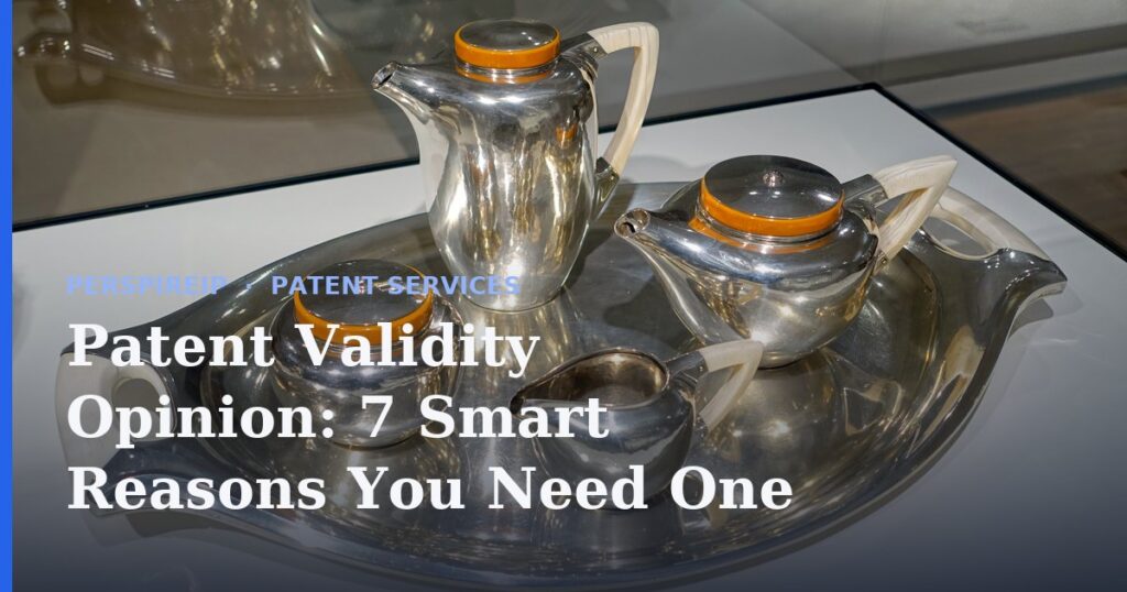 Patent validity opinion analysis by a patent attorney