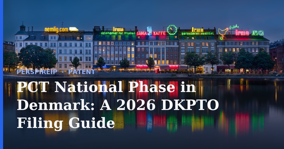 PCT national phase in Denmark filing at the DKPTO