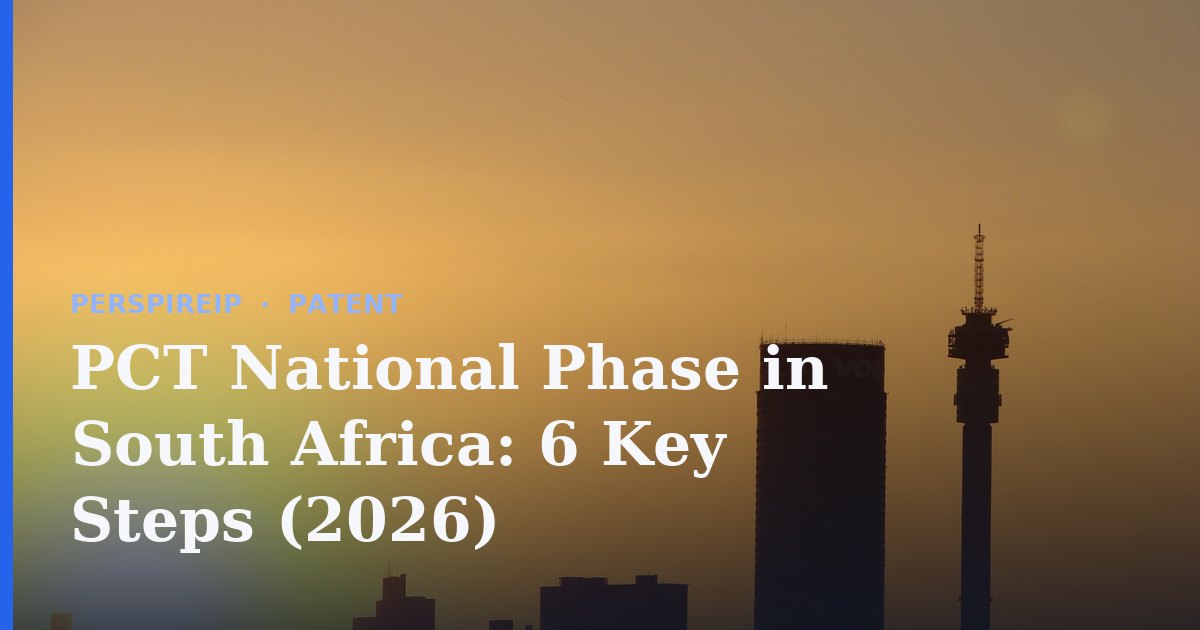 PCT national phase in South Africa filing at CIPC