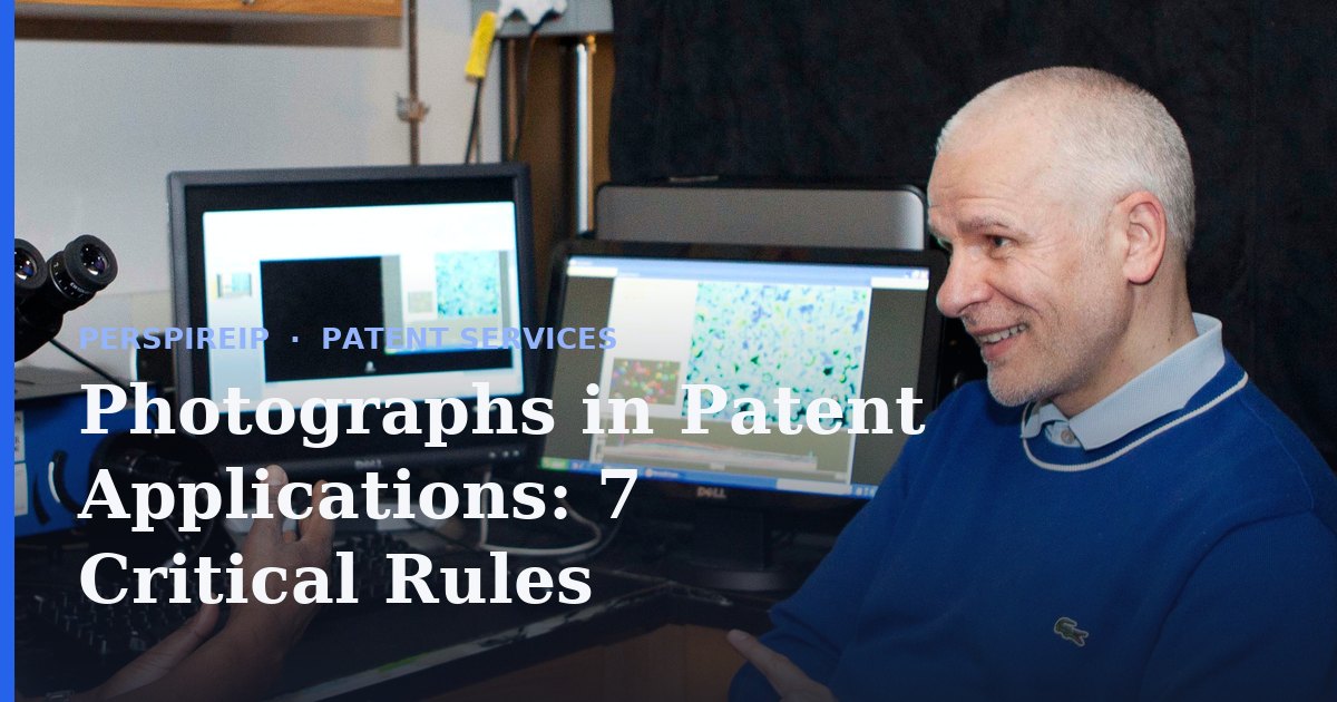 Photographs in patent applications reviewed against USPTO drawing standards