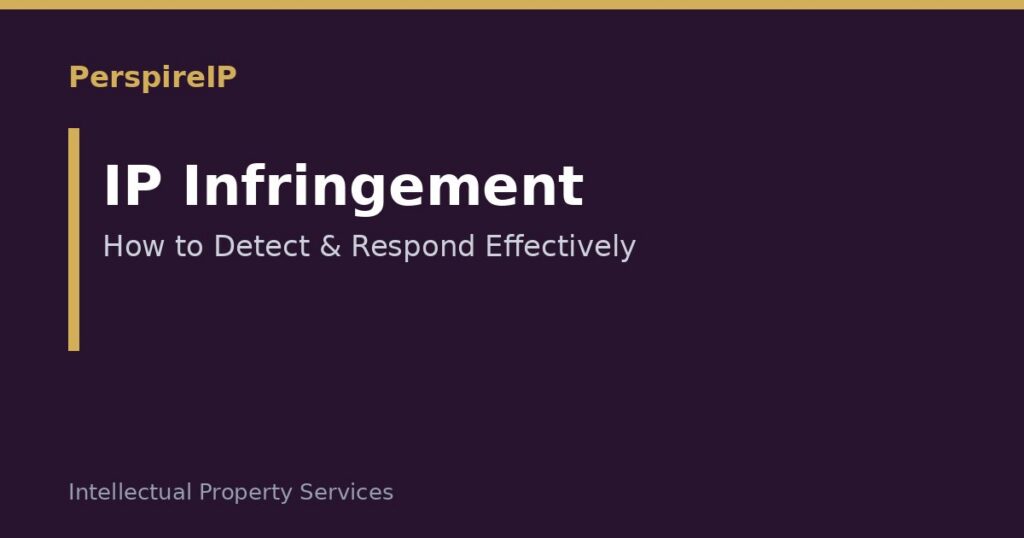 Detecting IP infringement through systematic monitoring and analysis