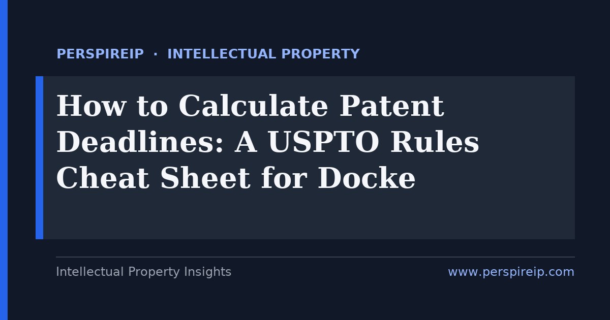 pta calculation — PerspireIP