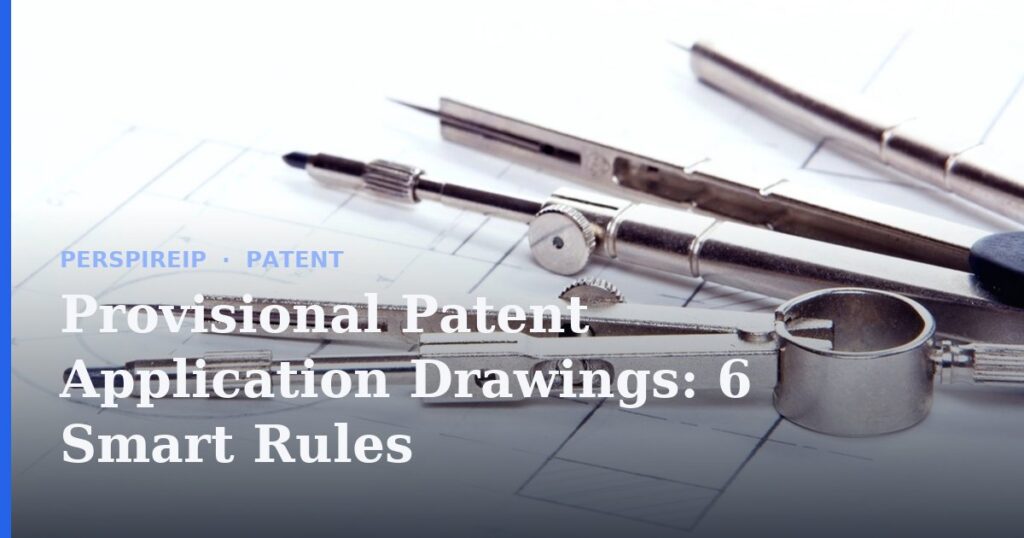 Provisional patent application drawings prepared by an inventor