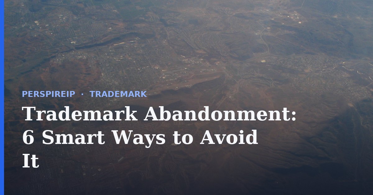 Brand owner reviewing files to prevent trademark abandonment