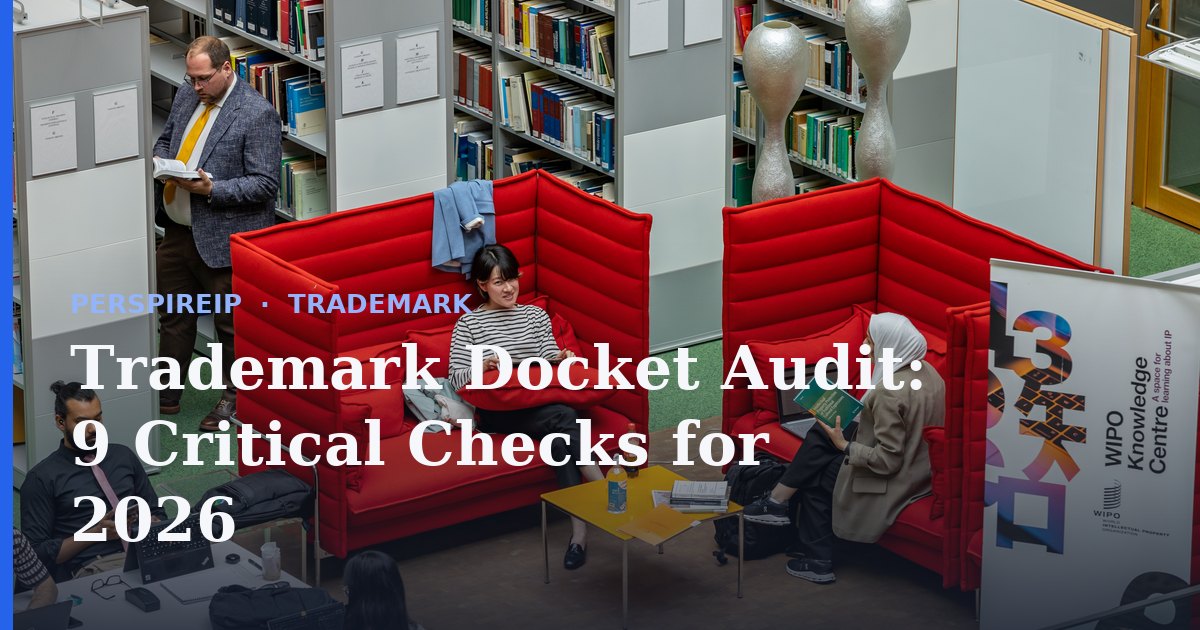 Trademark docket audit reconciling an inherited portfolio against USPTO and WIPO records