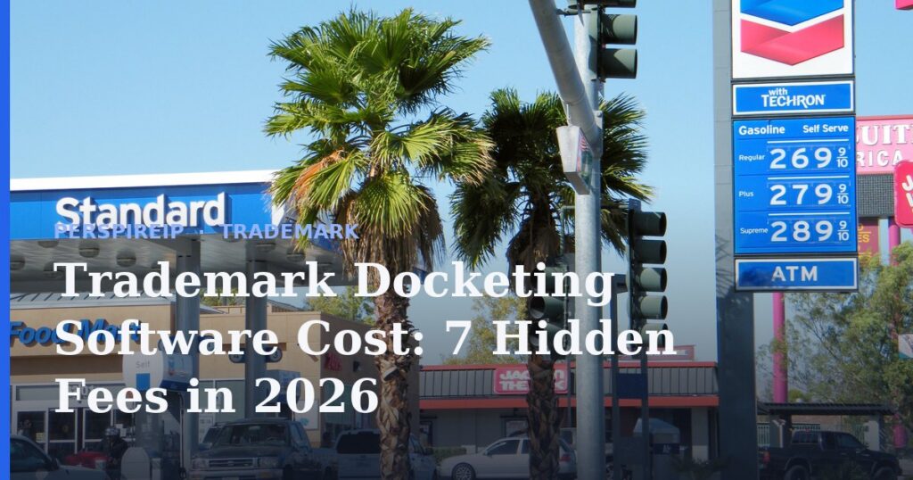 Trademark docketing software cost compared across published vendor pricing tiers
