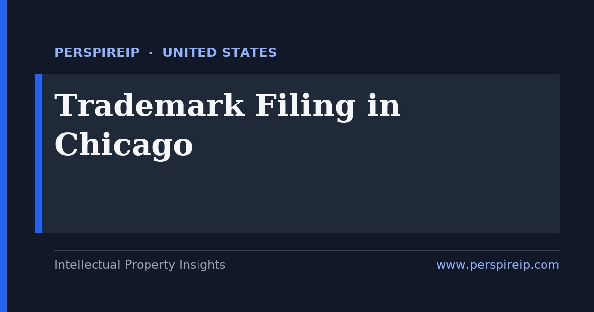 trademark filing Chicago strategy mapping a Midwest consumer brand through USPTO Trademark Center examination and publication for opposition