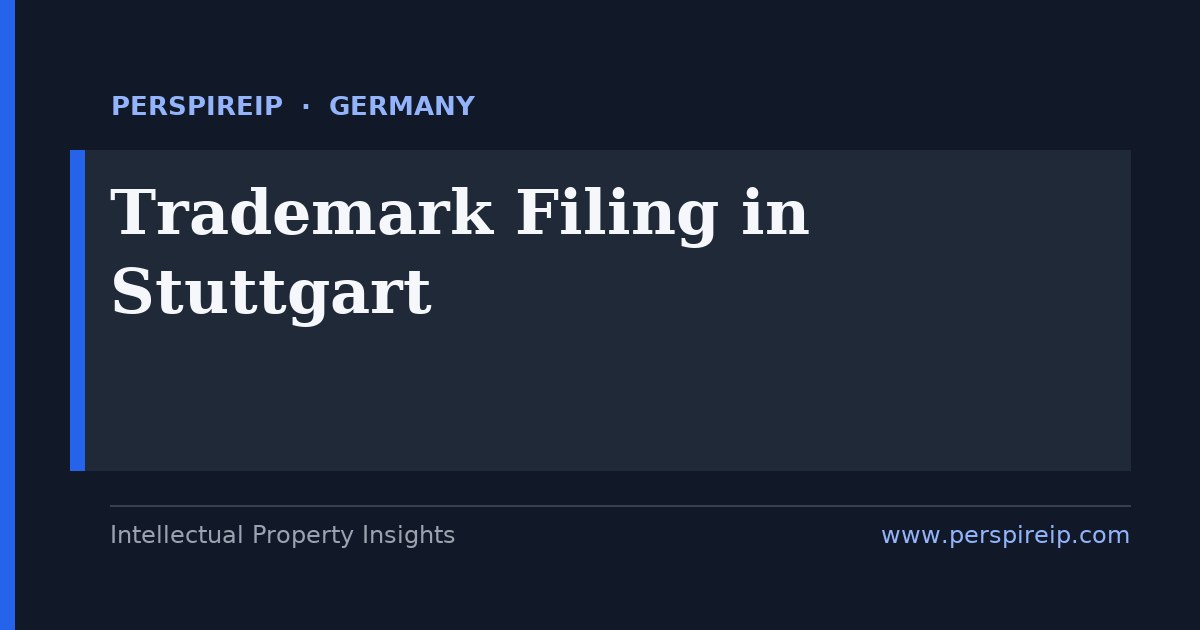 trademark filing Stuttgart brand protection at the DPMA for automotive and engineering companies