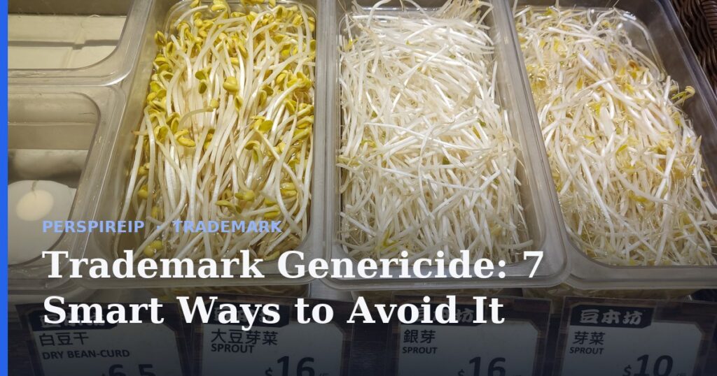 Trademark genericide turning a famous brand name into a generic product term