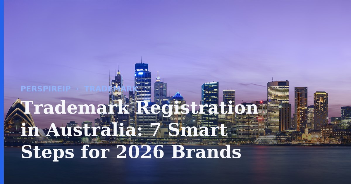 Trademark registration in Australia filed with IP Australia