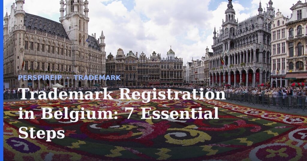 Trademark registration in Belgium through the Benelux Office