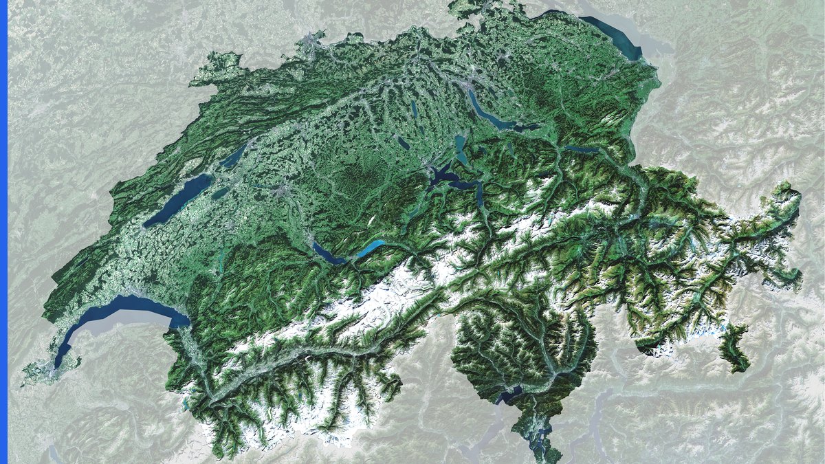 Trademark registration in Switzerland map and brand logo