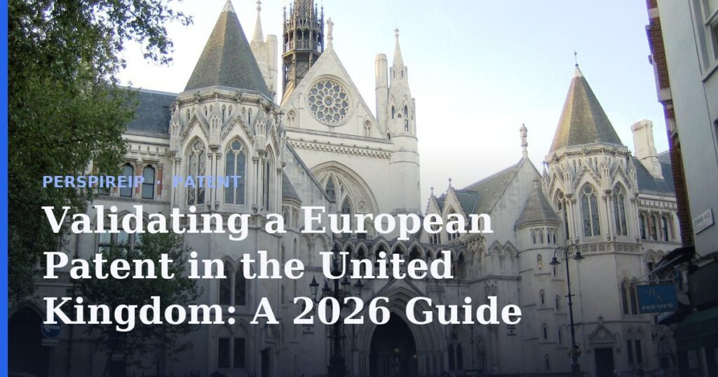 Validating a European patent in United Kingdom at the UK IPO
